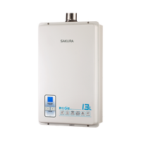 櫻花SH1335 SH1333 SH1331數位恆溫強制排氣型13公升瓦斯熱水器功能相同