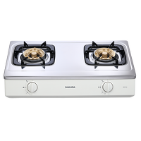 櫻花 SAKURA 雙口爐 瓦斯爐 G613 AS 不鏽鋼